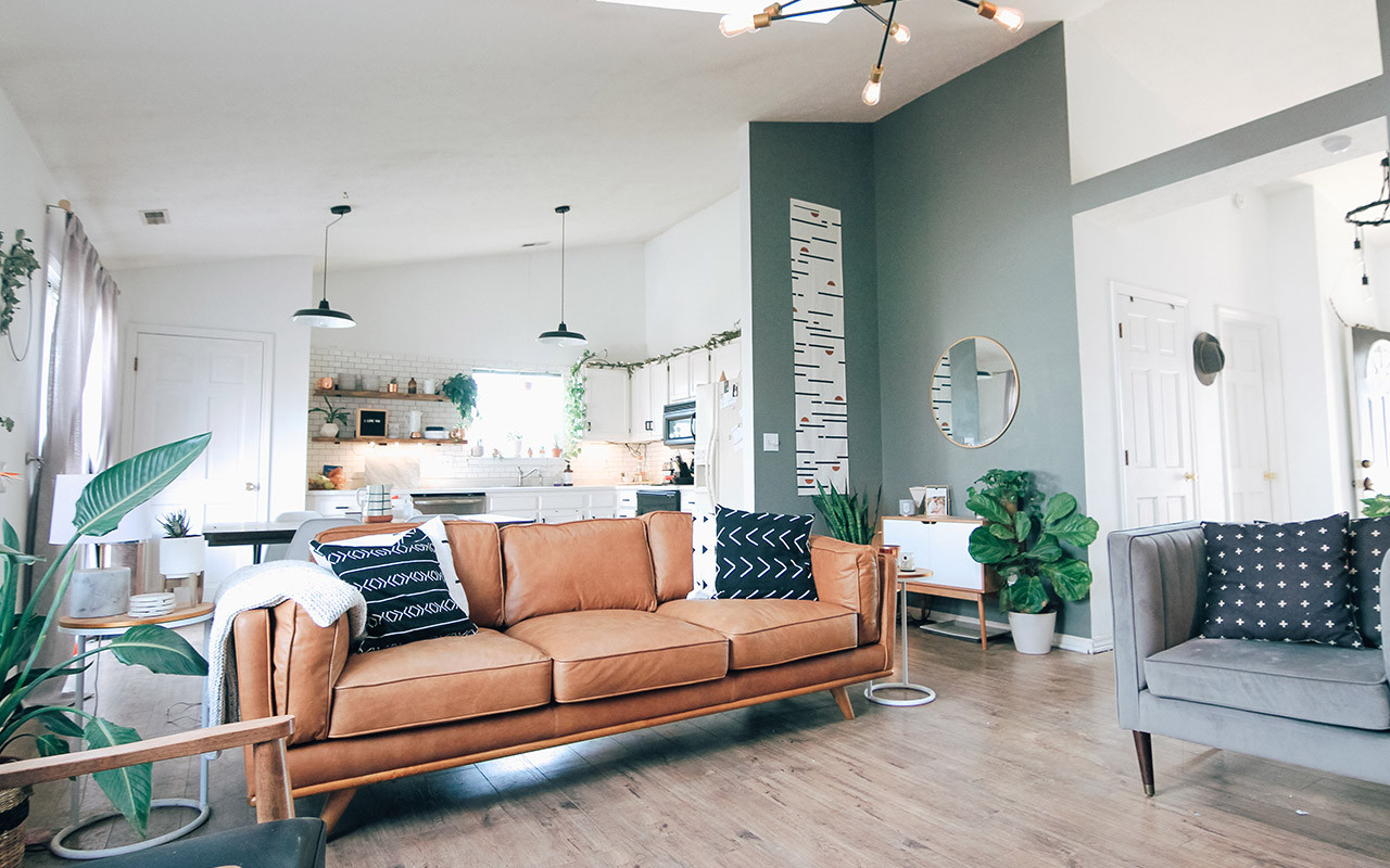 contemporary living room