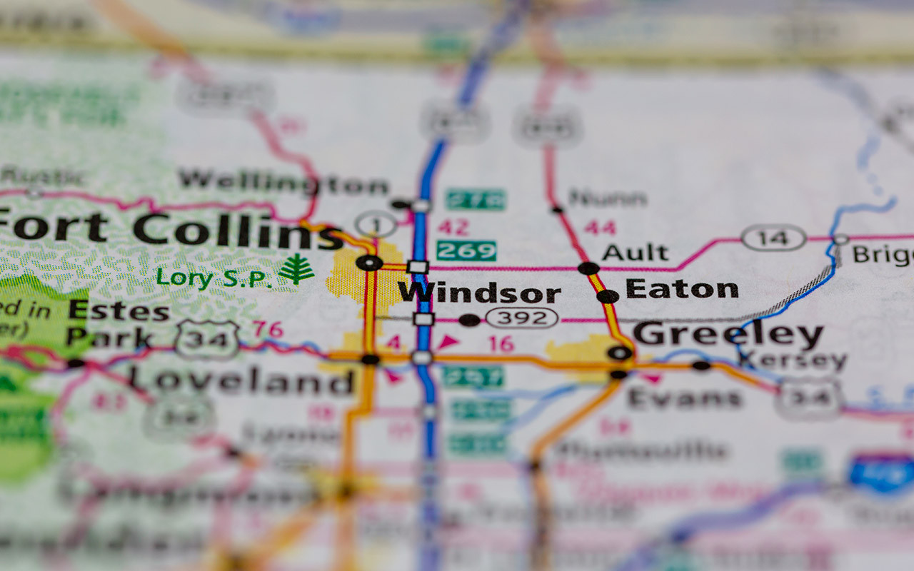 map of northern colorado