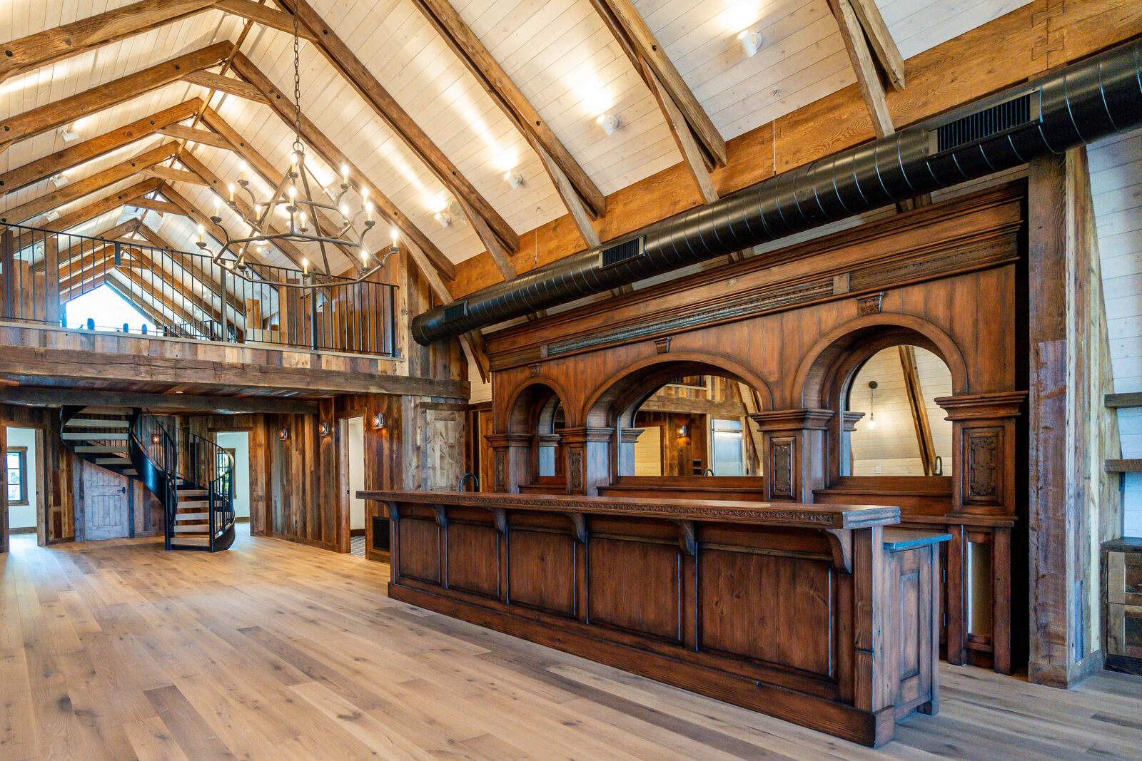 The Twin Oaks Barn by Forge and Bow